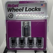 Mcgard Premium Wheel Locks Dual Hex Key M12 X 1.5 24157 New