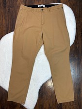 Old Navy Chino Pants 36x30 Khaki Tan Athletic Taper Stretch Men's