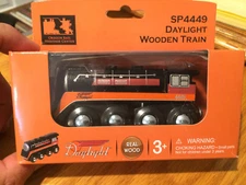 Custom Maxim Southern Pacific SP 4449 Wooden Daylight train Brio Thomas Hape