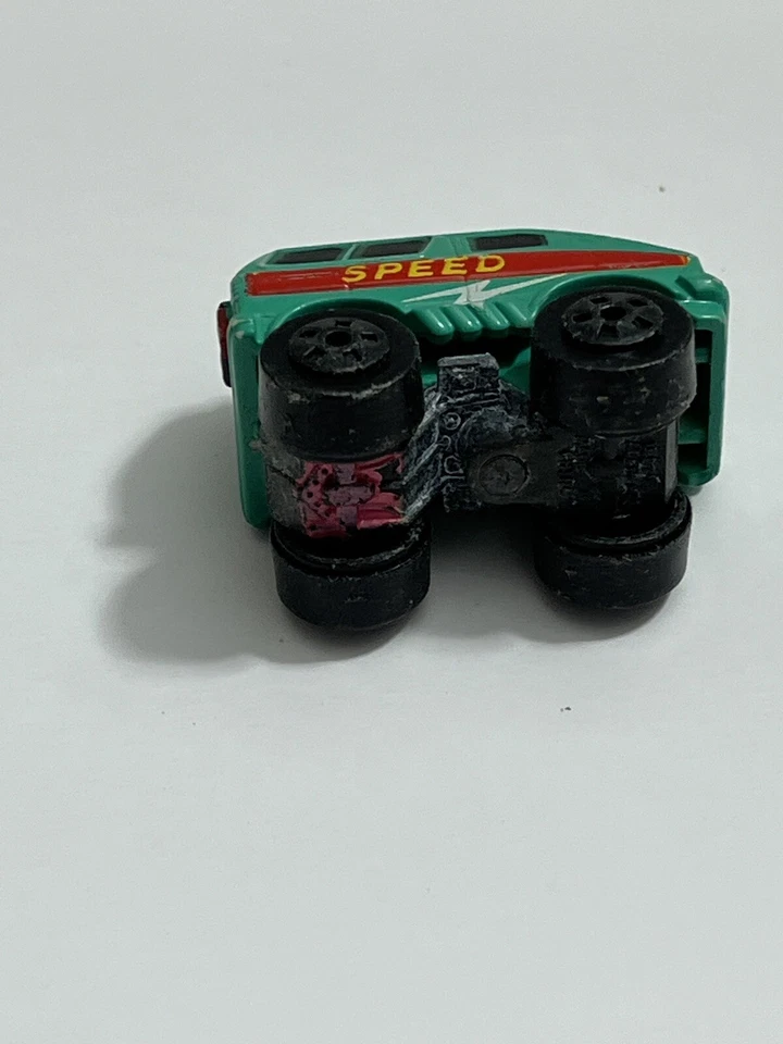 Винтажный скоростной фургон Micro Machines Galoob Teal 1988 - Изображение 3 из 3