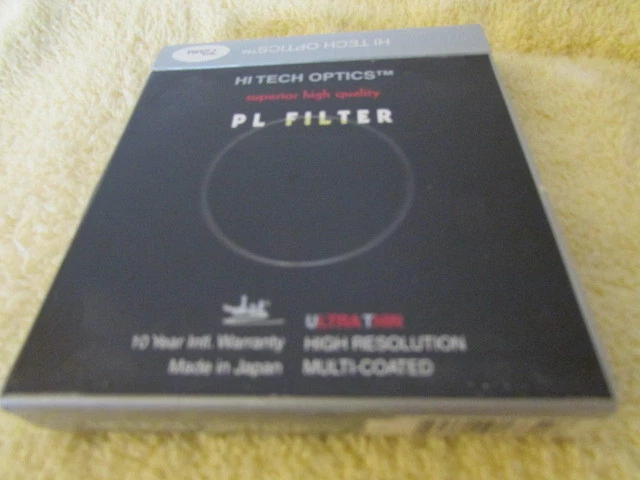 NOS HI TECH OPTICS 72MM Polarizer FILTER BX -AB - Image 3 of 3