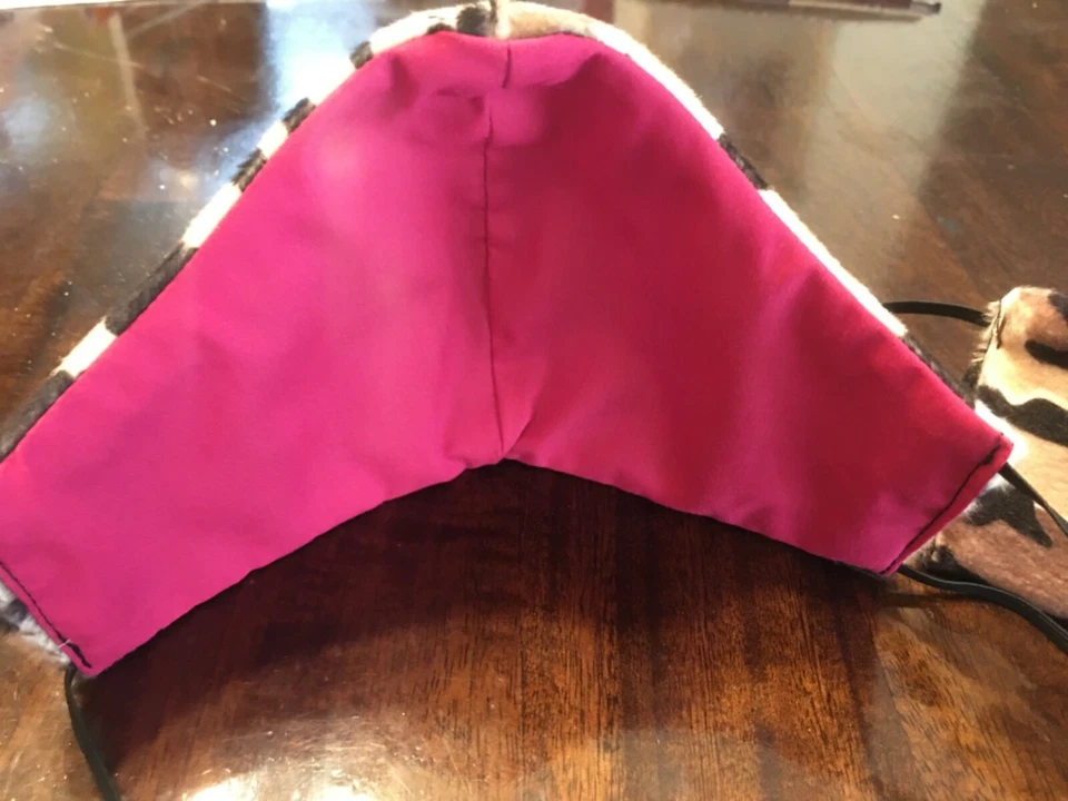 Mask Leopard print High Quality Made In USA New in package. Reversible Also.  - Image 2 of 4