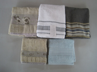 Decorative Fingertip / Hand Towels for the Bathroom - various colors and styles