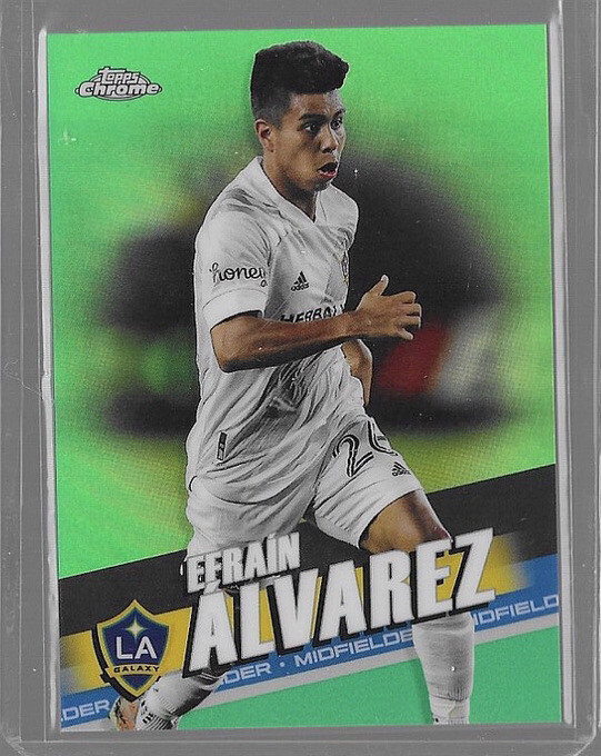 2022 Topps Chrome MLS Green Refractor /99 - Efrain Alvarez