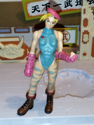 Street Fighter Resaurus Cammy 1999 Figure Rare Capcom Player One