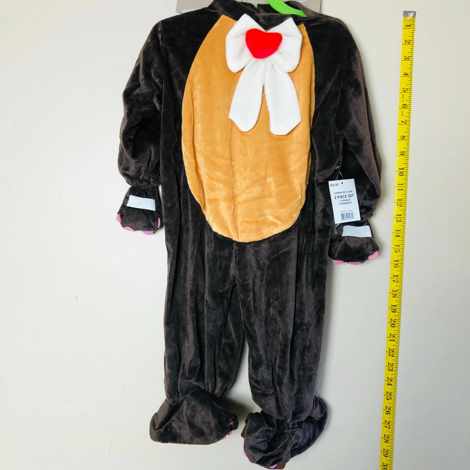 Bebé Bebé Niños Niñas Insoportablemente Lindo Oso de Peluche Traje Disfraz Talla 6 - 12 Meses Foto 2 de 4