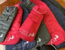 Arctic Expedition Chili Pepper Red Reversible Dog Coat New Sm-Lg Dogs XS-4X