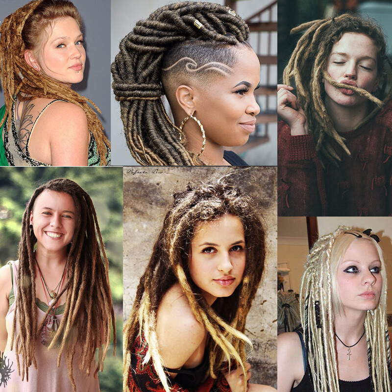 Remy Thick Dreadlocks Dreads Braids Braiding Extension Dread Lock Crochet Ombre eBay