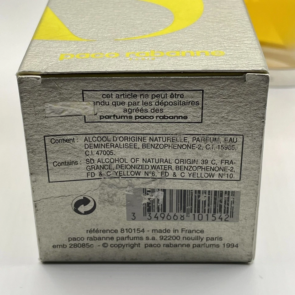 Paco Rabanne XS POUR ELLE EDT Spray 1.7 OZ 50 ml - Nuevo En Caja Foto 3 de 4