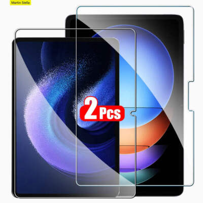 2Pcs Tempered Glass Screen Protector For Xiaomi Pad 5 6 Pro 11 Inch 6s Pro 12.4