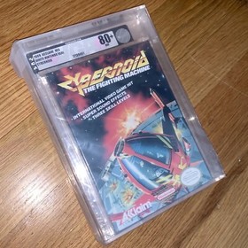 New Cybernoid NES Factory Sealed H-Seam VGA 80+ Silver Graded Nintendo Game
