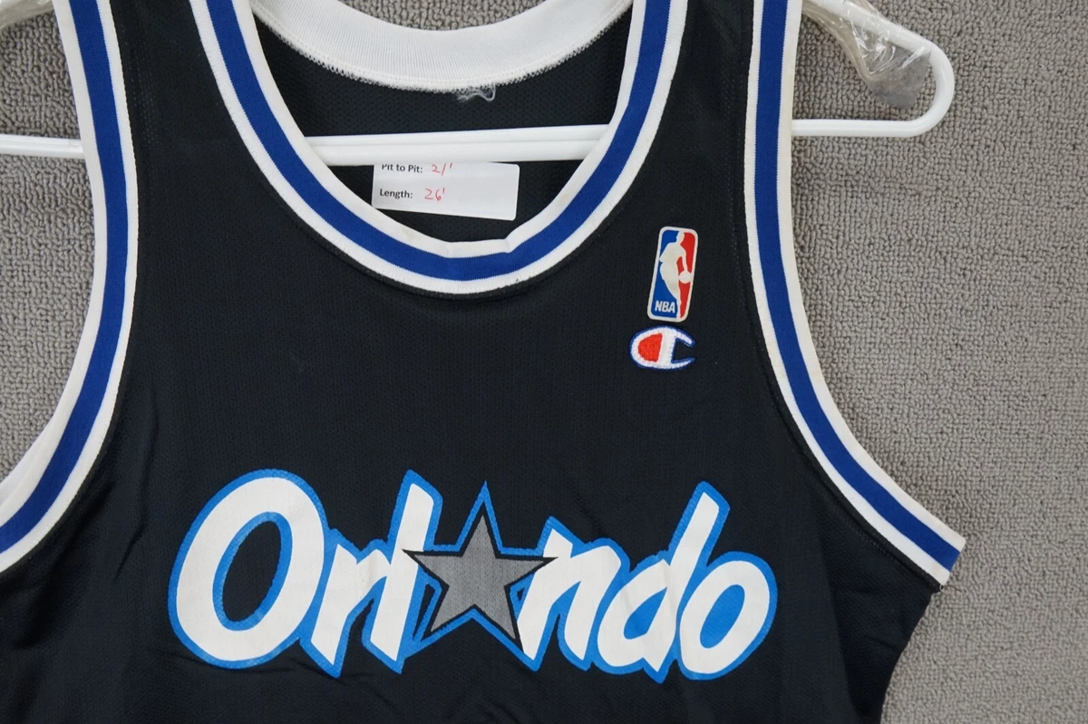 Vintage Orlando Magic Penny Hardaway #1 Jersey Champion Size 40 Small NBA  Basketball OG Jersey Florida 1990s 90s Shaq Pinstripe Authentic