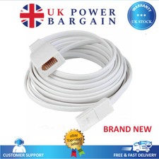 5M 10M 15M BT Landline Telephone Extension Cable Lead Phone Line Modem Broadband