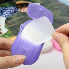 Travel Soap Sheets/Strips For Washing Hands (5 Packs /20 Sheets per pk)-100 pcs 