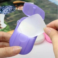 Travel Soap Sheets/Strips For Washing Hands (5 Packs /20 Sheets per pk)-100 pcs 
