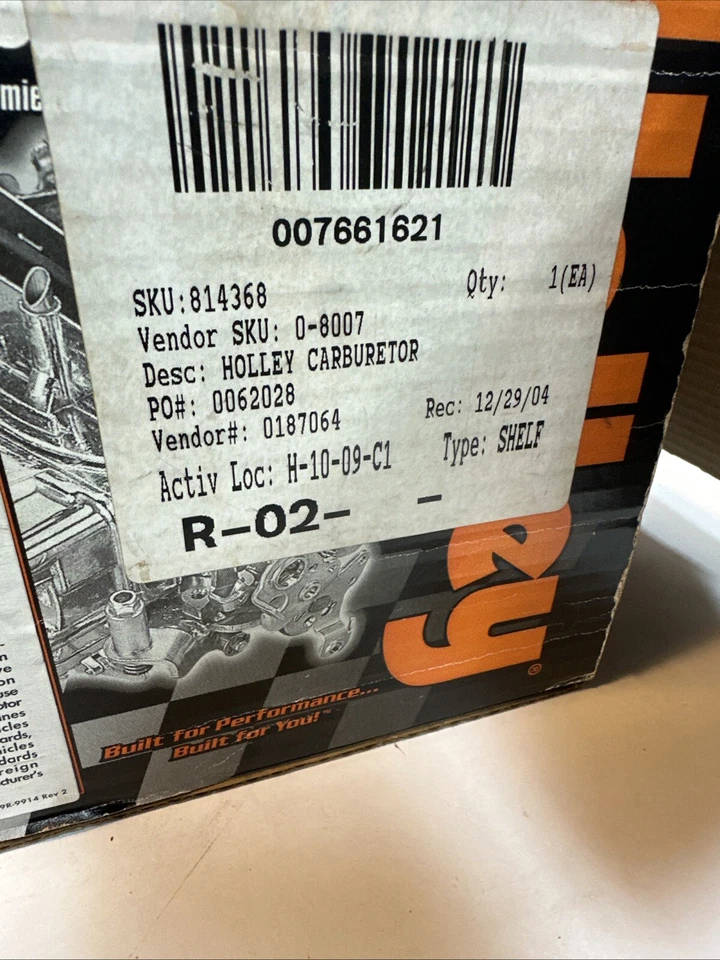 Carburador Holley 0-80507-1 HP usado en caja original Foto 3 de 4