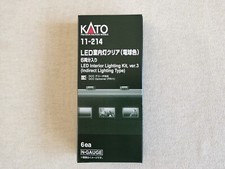 KATO N gauge LED interior light clear warm wh...