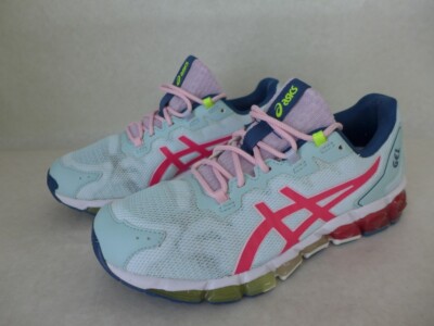 ASICS GEL QUANTUM 360 6 Pink Aqua Women's Running Shoes Sneakers 7.5/39 EUR