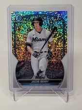 2023 Bowman - Jacob Berry Chrome Prospect  Speckle Refractor 