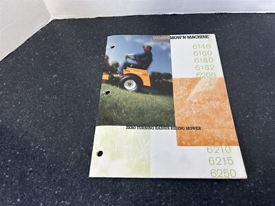WOODS MOW'N MACHINE MODEL 6140 6160 6180 6182 6200 BROCHURE