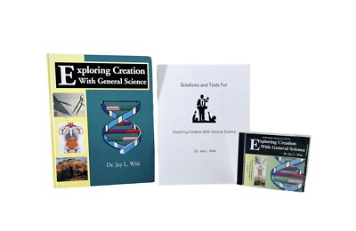 Exploring Creation with General Science Student Text CD, & Solutions/Tests Book