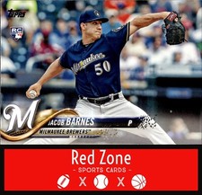 2018 Topps Update - #US40 Jacob Barnes NM Set Break.