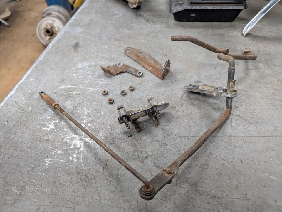 1969 1970 Buick Throttle Linkage Gas Pedal to Carburetor Rod Electra Wildcat Les - Image 4 of 4