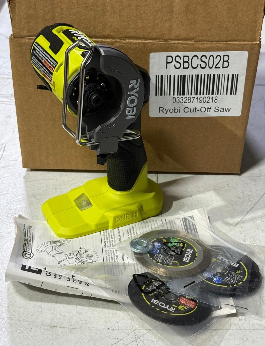 Ryobi PSBCS02B One HP 18V Compact Brushless Cut-off Tool