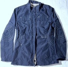 Horseware Ireland Navy Blue Lined Nylon Fullzip Riding Equestrian Jacket Women S