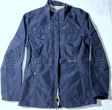 Horseware Ireland Navy Blue Lined Nylon FullZip Riding Equestrian Jacket Women S