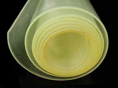 1pc Polyurethane PU Elastic Sheet Film 250mm*500mm, Thickness=1mm #BAAB   GY
