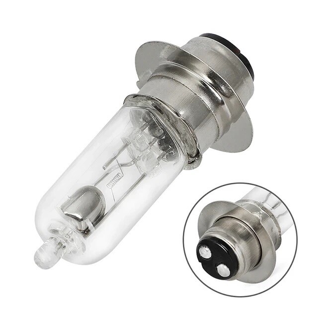 Head Light Bulb Motorcycle ATV Moped GY6 Scooter 12V 35/35W B35 BA20D S2 Hi-Lo E
