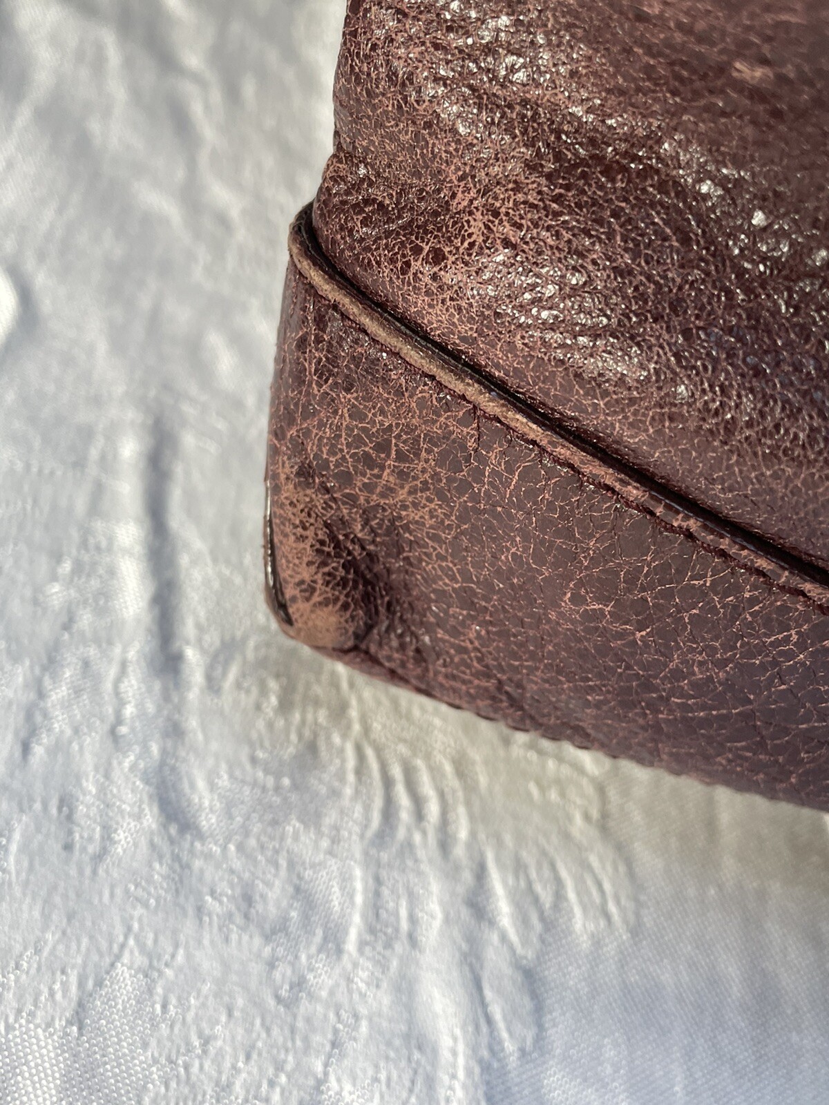 Balenciaga Classic Day Messenger Arena Leather Bag Bu… Gem