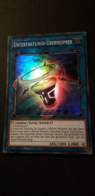 Yu-Gi-Oh! Untertaktungs-Übernehmer, OP08-DE007, OTS, Super Rare, NM-EX
