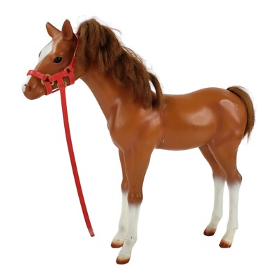 Our Generation Battat Horse Standing Foal Toy 010923 Brown 12.5'' Tall