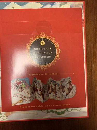 the night before christmas book retro decoration included - Picture 5 of 6
