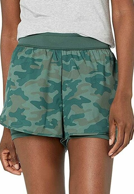 Danskin Layered Woven Combo Running 