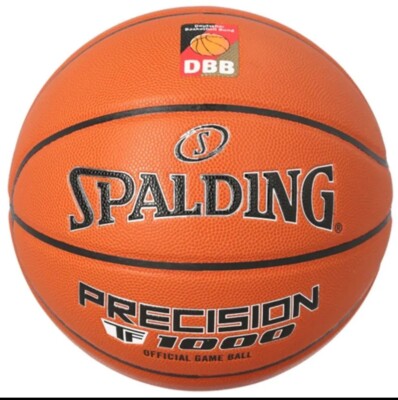 Spalding TF-1000  Precision Basketball DBB OFFICIAL GAME BALL, Indoor, Größe 6