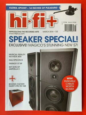 Hi-Fi+ Plus Magazine - March 2016 #133 - NAIM AUDIO MU-SO QB - RIVA TURBO X