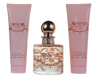 Fancy by Jessica Simpson 3pc Gift Set Perfume EDP Lotion Shower Gel 