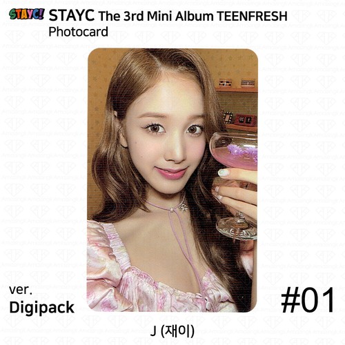 StayC 3rd Mini Album TEENFRESH Original Ver Digipack Ver Photocard 4cut Photo - Picture 13 of 120