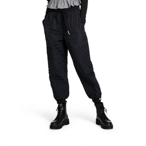 Women's Mid-Rise Quilted Jogger Pants 