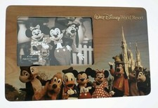 Disney Mickey Mouse  Friends Wooden Picture Frame 4X6 WDW Resort New In Box