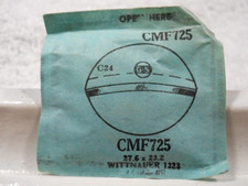GS CMF725 Watch Crystal For Wittnauer 1323 Leader E - 27.6 x 23.2 mm Replacement
