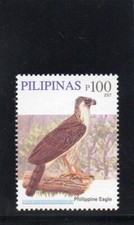 PHILIPPINES : OISEAU (rapace) de 2007.