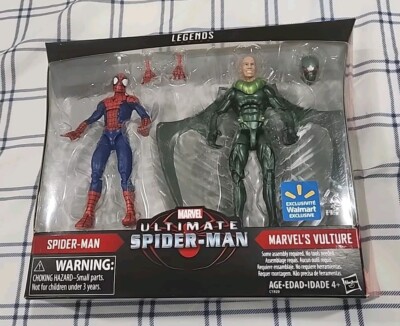 Marvel Legends Ultimate Spider-Man and Vulture 2-Pack, Wal-Mart Exclusive NIB!!!