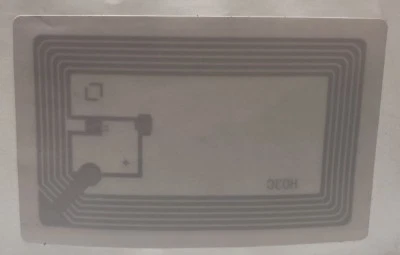 (10) LIBRARY TAG 13.56MHz NXP ICODE SLIX EAS HF RFID STICKER LABELS ISO 15693