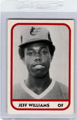1981 TCMA Miami Orioles #19 JEFF WILLIAMS Cincinnati OHIO