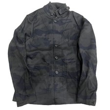 G-STAR Men's MDF Camouflage Black A Crotch 3D Cropped Blazer Jacket RRP £100