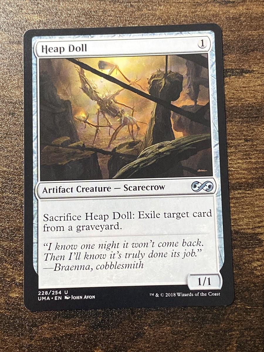 Heap Doll 228/254 Ultimate Masters MTG Magic The Gathering S1556* | eBay Heap Doll 228/254 Ultimate Masters MTG Magic The Gathering S1556* | eBay